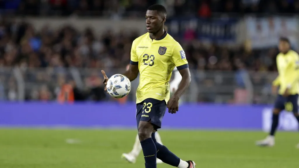 Moisés Caicedo también es titular con la Selección de Ecuador. Foto: Getty.