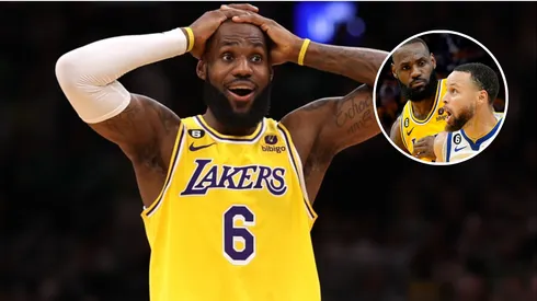 LeBron James y Stephen Curry