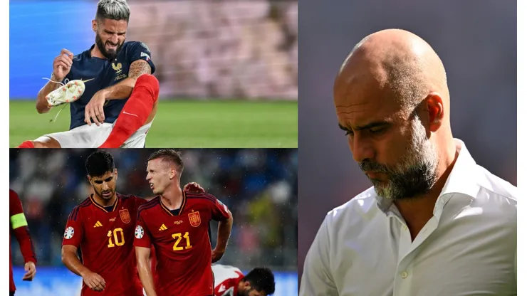 Pep Guardiola y lesionados fecha FIFA.