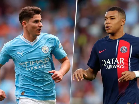 Julián Álvarez sería para el Real Madrid la alternativa a Mbappé