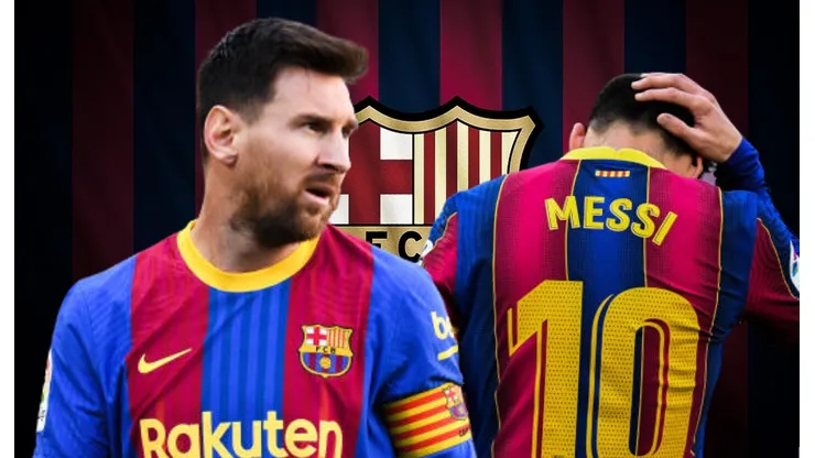 Lionel Messi en Barcelona.