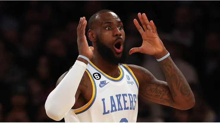 LeBron James, figura de Los Angeles Lakers.