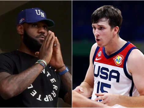 La primera reacción de LeBron tras la derrota del Dream Team de USA