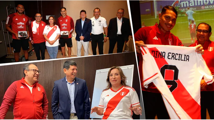 Presidenta del Perú y su SORPRESIVA VISITA a concentración de la Selección