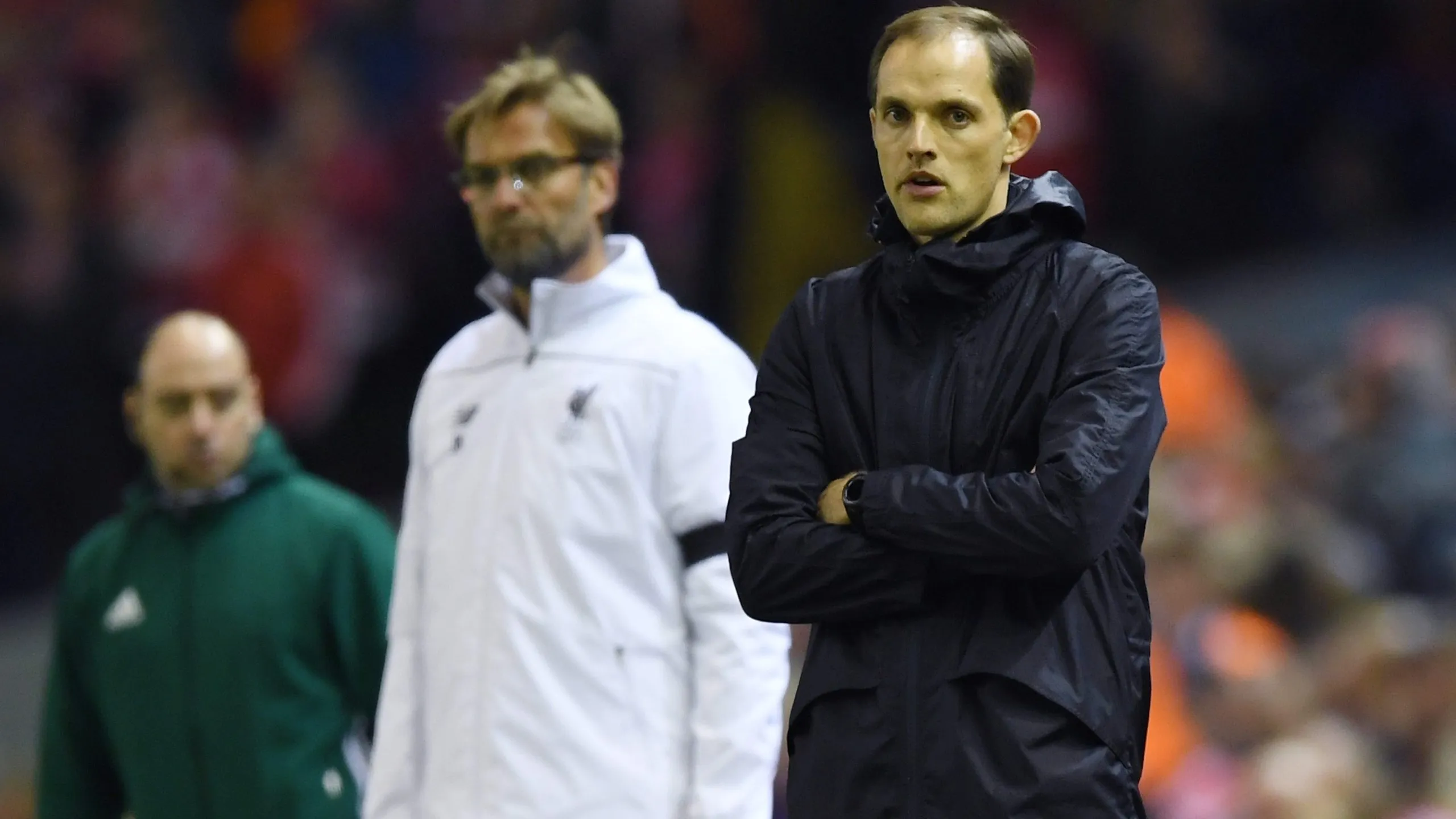 Jurgen Klopp y Thomas Tuchel, dos de los candidatos a dirigir la Selección de Alemania. Getty Images.