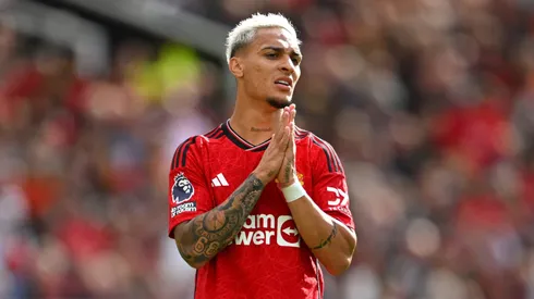 Antony informó que acordó un período de ausencia con el Manchester United para ocuparse de las acusaciones que recibió de su ex pareja. Getty Images.