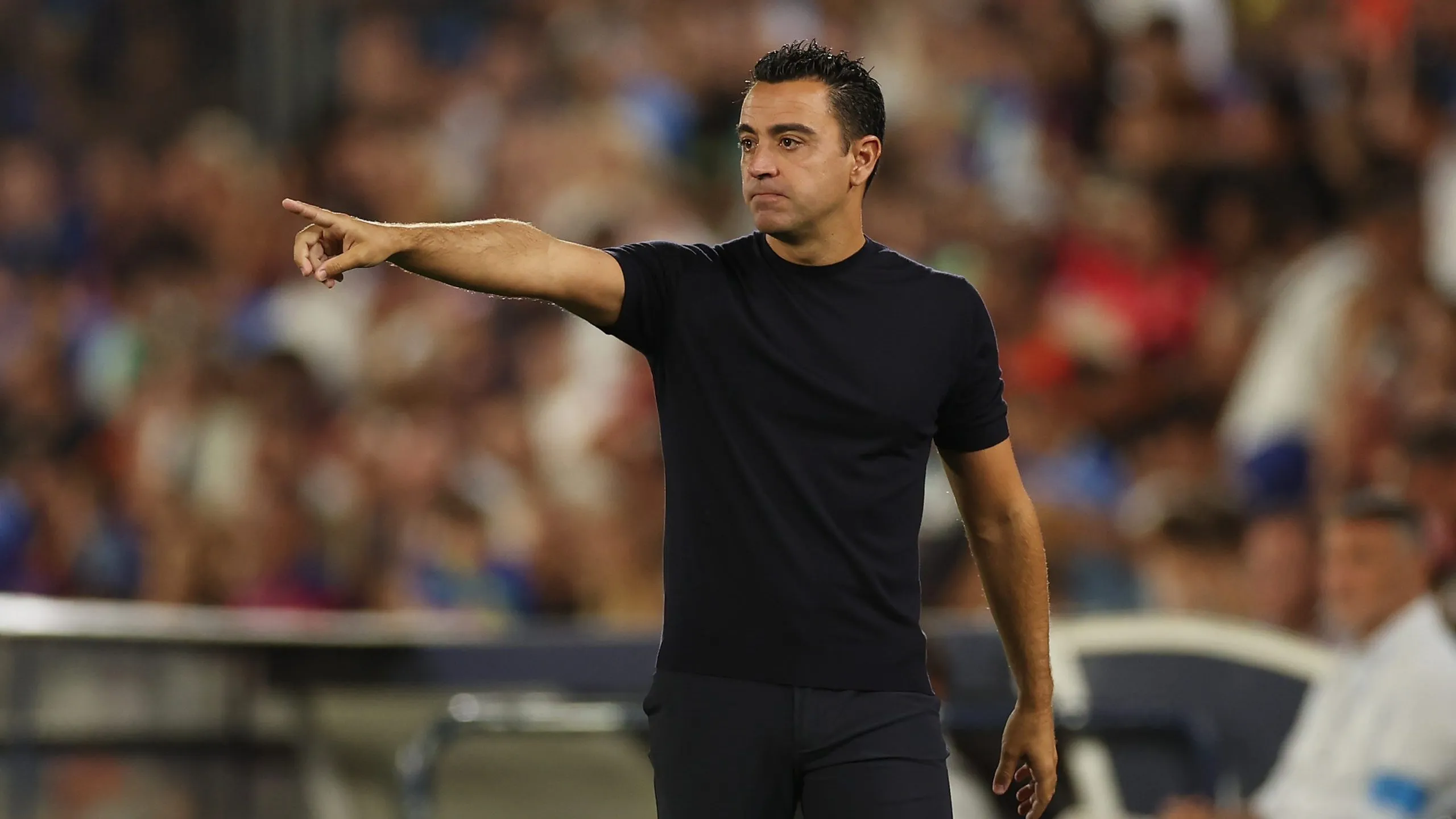 Xavi Hernández renovó su contrato con el FC Barcelona hasta mediados del 2025. Getty Images.