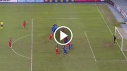 Bardhi del Trabzonspor fue el encargado de arruinar los festejos de Italia