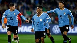 El delantero de Gremio apoyó a sus ex compañeros de la selección.