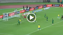 El delantero del Real Madrid marcó el 1-0 sobre Bolivia.