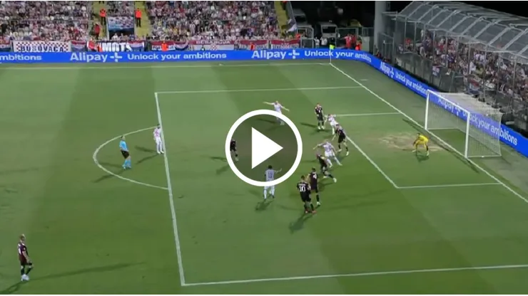 El volante tuvo en sus pies el golazo de la jornada.