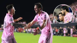 Lionel Messi y Leonardo Campana