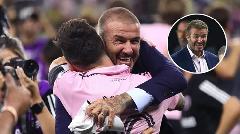 Lionel Messi y David Beckham