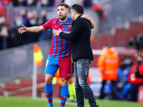 Xavi a Jordi Alba: "Si te sentiste decepcionado..."