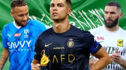 Neymar, Cristiano Ronaldo y Karim Benzema.