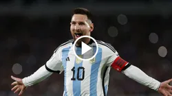 Sutileza y golazo de Messi: el tiro libre con el que adelantó a Argentina