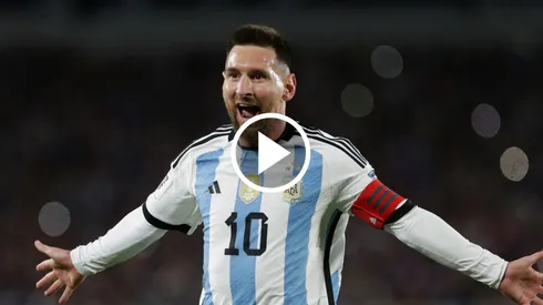 Sutileza y golazo de Messi: el tiro libre con el que adelantó a Argentina