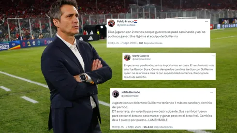 Paraguay empató y fuertes críticas cayeron sobre Guillermo: "Falta de valentía"