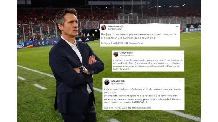 Paraguay empató y fuertes críticas cayeron sobre Guillermo: "Falta de valentía"
