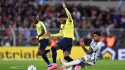 Los hinchas de Ecuador señalan a este jugador, tras el primer tiempo