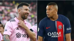 Lionel Messi y Kylian Mbappé.