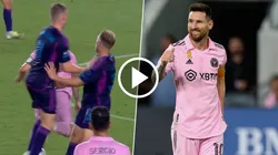 Sufrió a Messi en una jugada y recordó: "Hizo que me abrazara con un compañero"