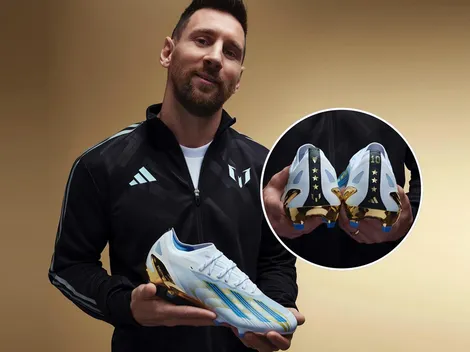 Los nuevos botines de Messi