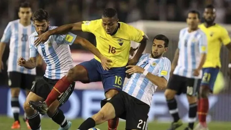 Antonio Valencia fue la gran figura de Ecuador en su único triunfo en Argentina