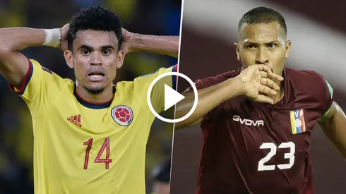 Colombia vs. Venezuela por las Eliminatorias.