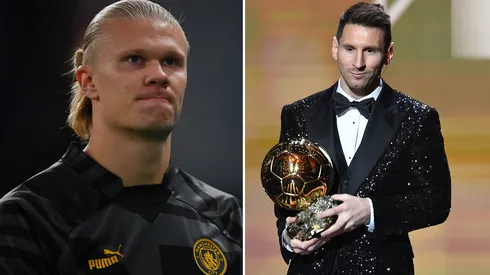 Erling Haaland y Lionel Messi, los candidatos a ganar el Balon de Oro