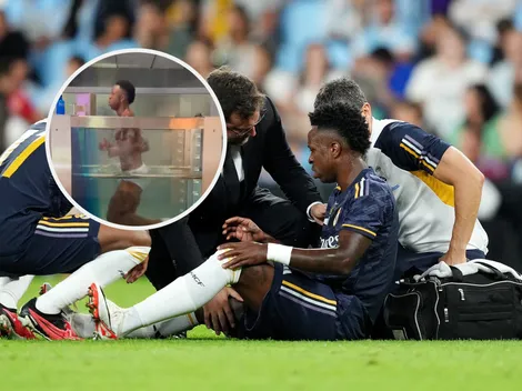 ¡Impresionante! Así entrena Vinicius para recuperarse de su lesión