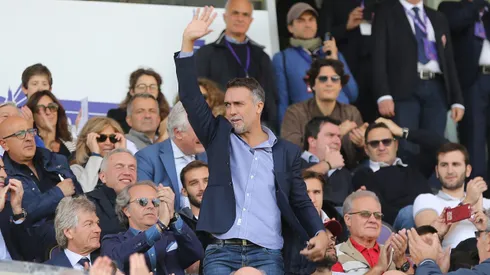 Gabriel Batistuta aclaró que no piensa postularse para la alcaldía de Firenze. Getty Images.