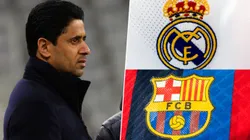 Nasser Al-Khelaïfi contra Real Madrid y Barcelona