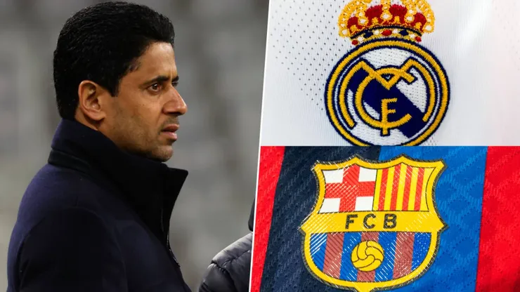 Nasser Al-Khelaïfi contra Real Madrid y Barcelona