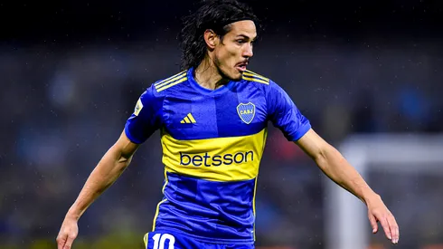 Edinson Cavani, figura de Boca (Getty Images).