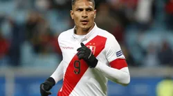 PORTO ALEGRE, BRAZIL - JULY 03: Paolo Guerrero of Peru celebrates after scoring the third goal of his team during the Copa America Brazil 2019 Semi Final match between Chile and Peru at Arena do Gremio on July 03, 2019 in Porto Alegre, Brazil. (Photo by Wagner Meier/Getty Images)