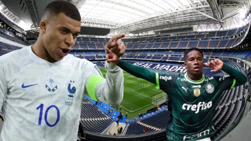 Endrick se refirió a Kylian Mbappé cuando le preguntaron por su incorporación al Real Madrid. Getty Images.