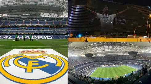 Estadio Santiago Bernabéu.