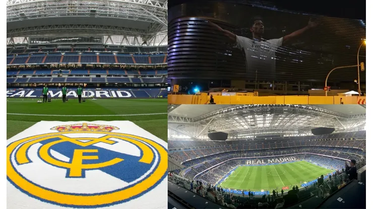 Estadio Santiago Bernabéu.