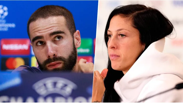 Dani Carvajal pidió que se espera que la justicia se expida para determinar a Jennifer Hermoso como víctima en el caso Luis Rubiales. Getty Images.