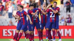 Jugadores del Barcelona.