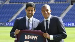 Nasser Al Khelaifi dijo que Kylian Mbappé es una "persona fantástica". Getty Images)