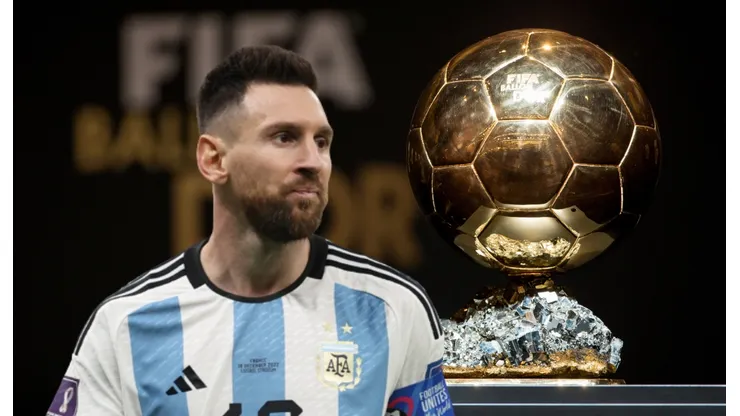 Lionel Messi y Balón de Oro.