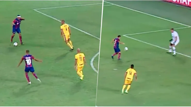 Ronaldinho y Saviola repartieron magia en goleada del Barcelona