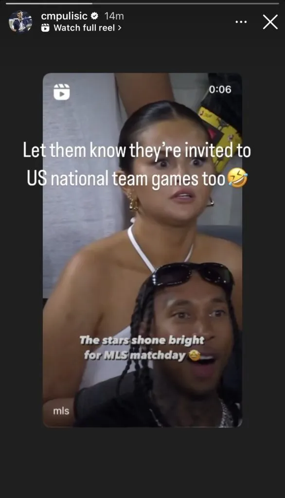 Instagram @cmpulisic