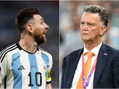 Las palabras de Messi contra Van Gaal que resurgieron por acusar a la FIFA
