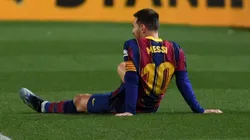 Lionel Messi, con la '10' de Barcelona.