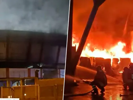 ¡Quemaron el estadio! Caos total en la Serie C