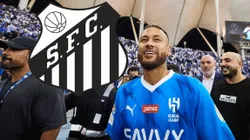 Neymar fue claro con que quiere regresar al Santos. Getty Images.