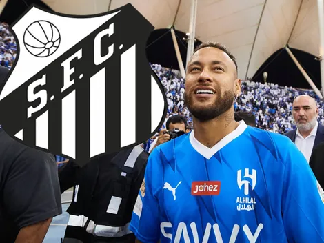 Neymar ni debutó en el Al Hilal y ya sueña con volver al Santos